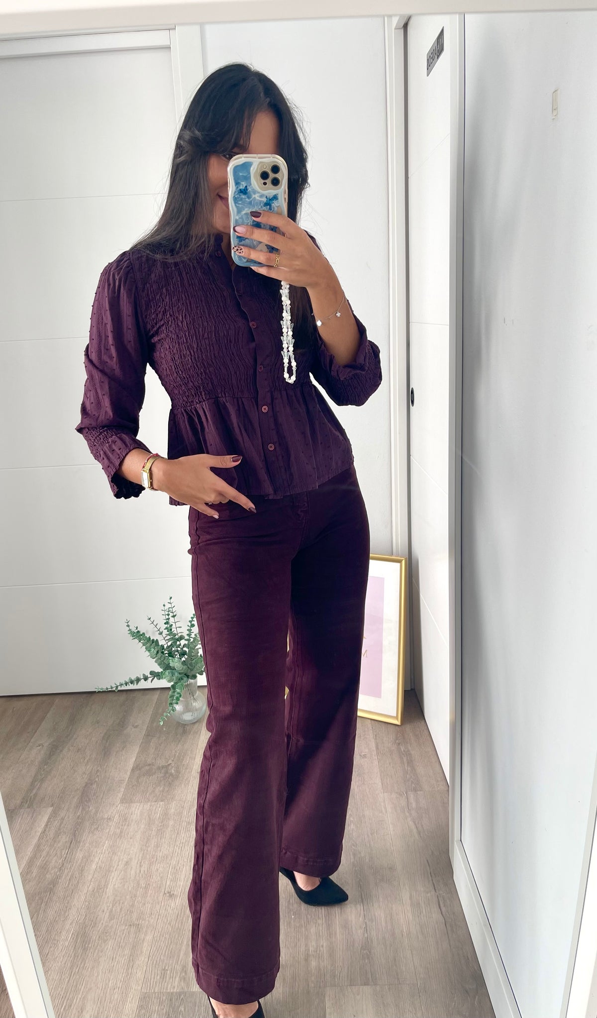 Blusa Inma Morada