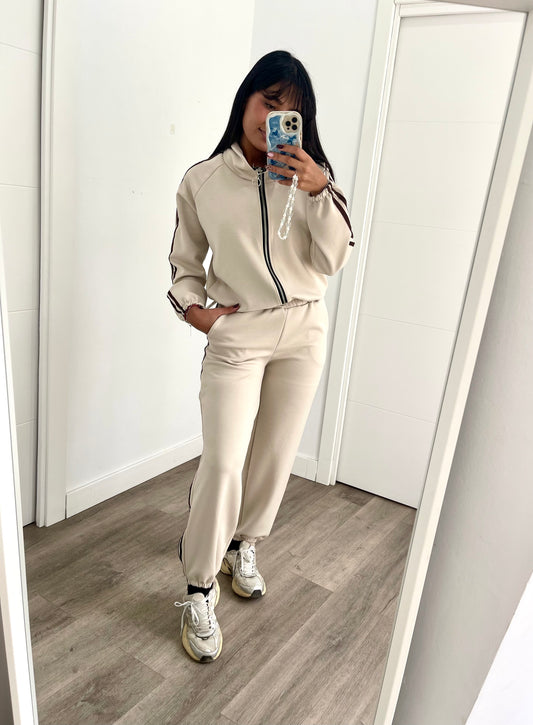 Chándal Adis Beige