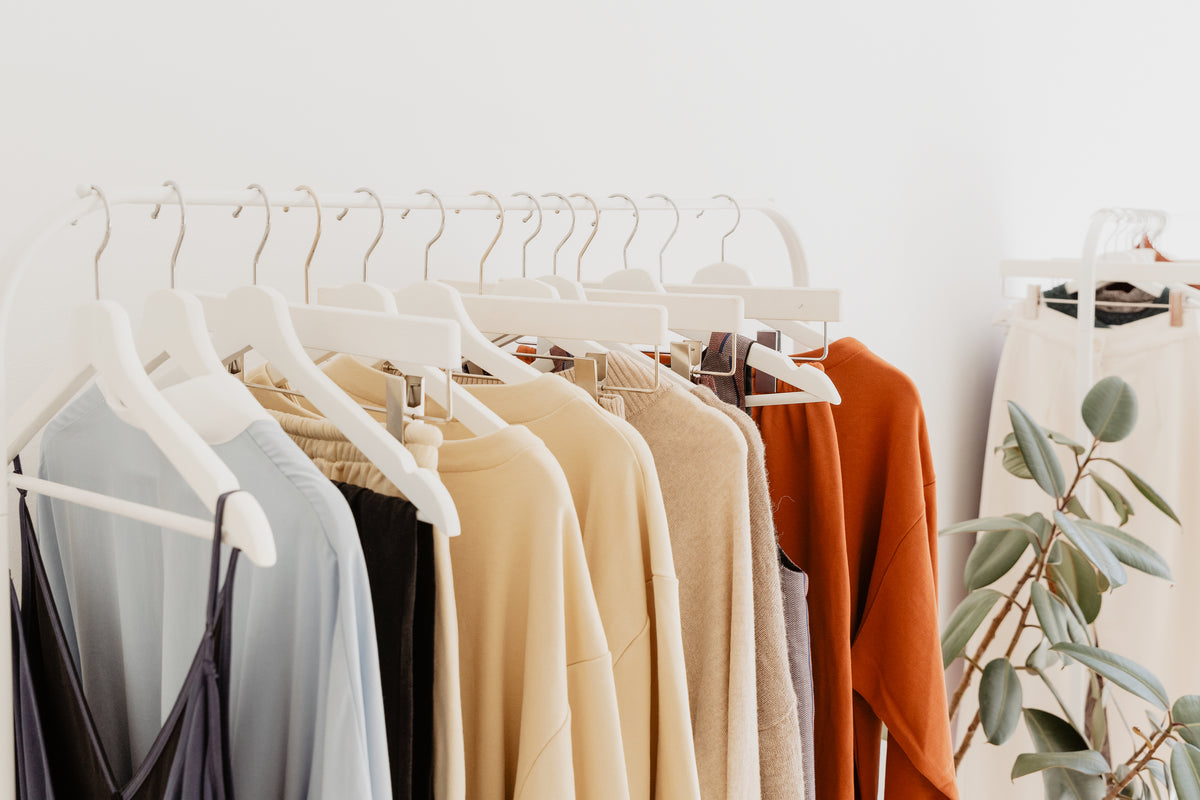 Interior de boutique de moda