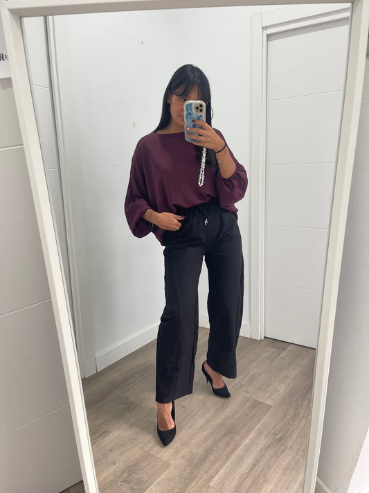 Blusa Zoe Burdeos