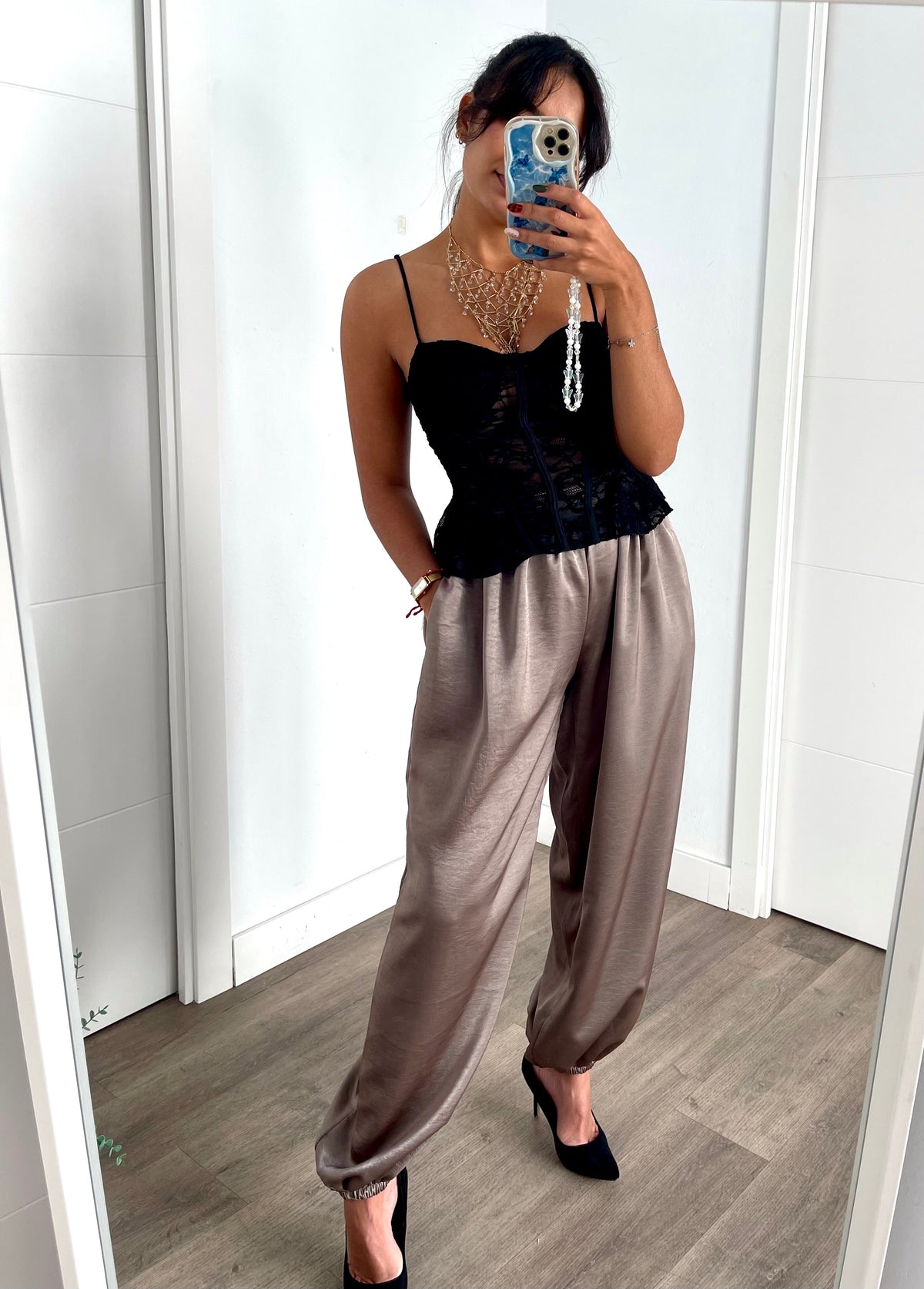 Pantalón Satinado